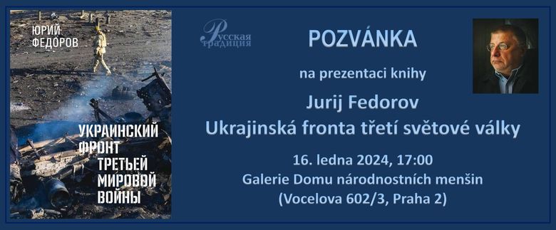 Prezentace knihy Jurije Fedorova